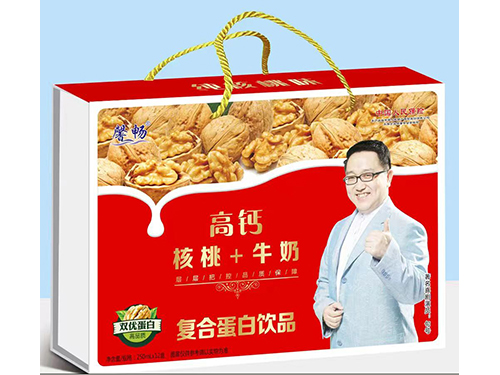 吉林高鈣核桃+牛奶復合蛋白飲品