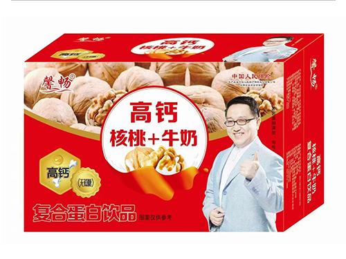 吉林高鈣核桃+牛奶復合蛋白飲品