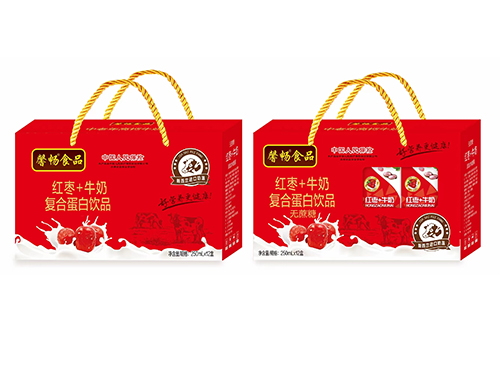 吉林紅棗+牛奶復合蛋白飲品