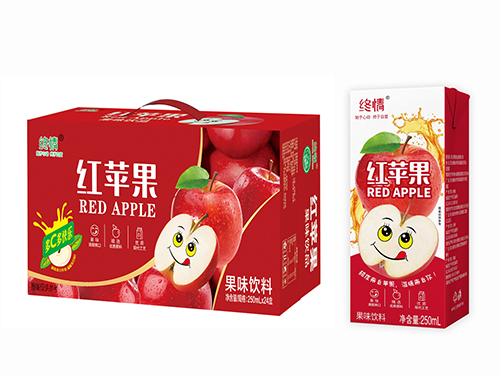 終情紅蘋(píng)果果味飲料