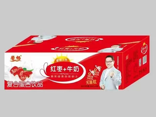 紅棗+牛奶復合蛋白飲品枕包