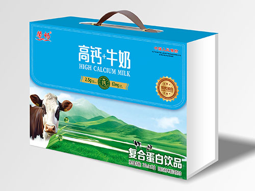 吉林高鈣+牛奶復合蛋白飲品木盒