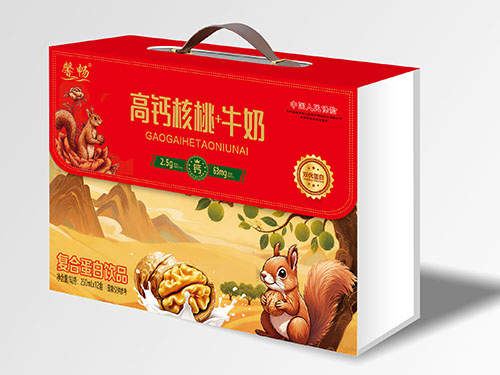 吉林高鈣核桃+牛奶復合蛋白飲品木盒
