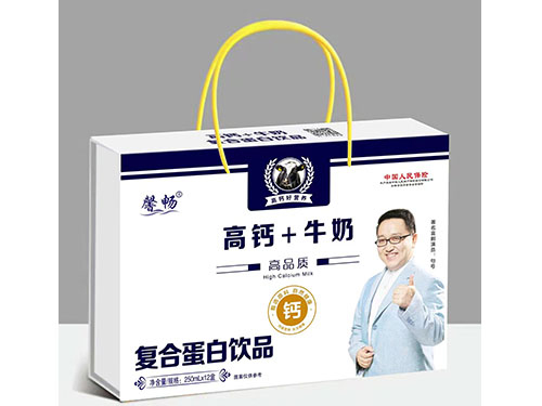 吉林高鈣+牛奶高品質(zhì)復合蛋白飲品木盒
