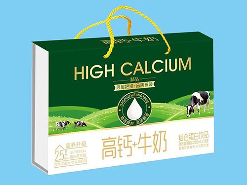吉林高鈣+牛奶復合蛋白飲品木盒